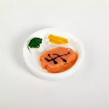 5 шт. 1/12 кукольный домик, миниатюрная тарелка для завтрака, яйцо, хлеб, мини-модель еды, украшения