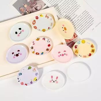 5 шт. 1/12 кукольный домик имитация мультфильма тарелки кукольный домик миниатюрная кухня столовые приборы украшения кукольный дом аксессуары A5