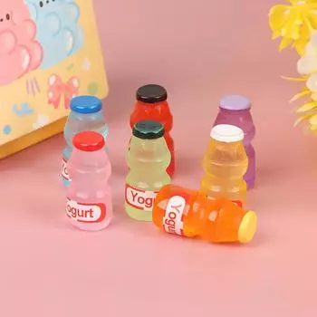 5 шт. 1/12 кукольный домик миниатюрный светящийся молочный флакон кухня имитация игрушка своими руками onesize