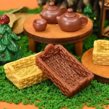 5 шт. 1/12 кукольный домик имитация хлебных корзин модель кукольный домик миниатюрная кухонная мебель украшения кукольные домики аксессуары