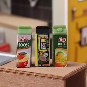5 шт. 1/12 кукольный домик имитация фруктового сока модель кукольный домик миниатюрные бутылки для напитков кукольный домик кухня игровые игрушки аксессуары