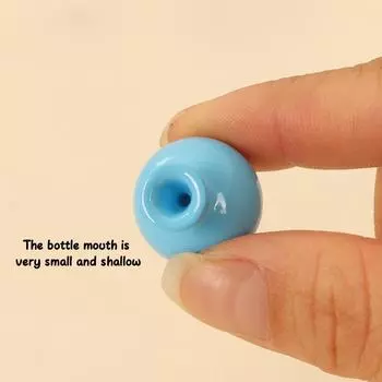 5 шт. 1:12 Миниатюрная ваза для кукольного домика Мини-симуляция Геометрическая ваза Набор цветочных композиций Зеленые горшки для растений Модель Домашний декор Игрушки