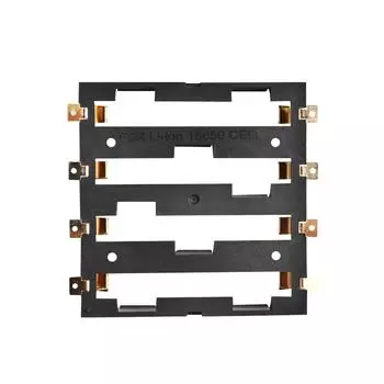 5 шт. 1/2/3/4X18650 серии батарей держатель коробка кейс для хранения контейнер внешний аккумулятор с бронзовым штифтом перезаряжаемый дропшиппинг оптовая продажа