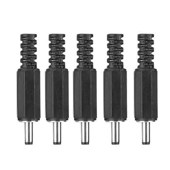 5 шт. 1,3 мм x 3,5 мм штекер постоянного тока коаксиальный разъем адаптер