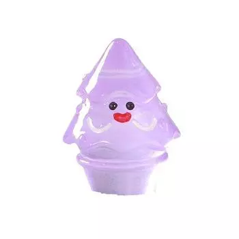 5 шт/1 шт мини светящиеся елочные украшения фигурка декор детский подарок на год 1Pc синий