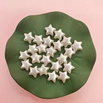 5 шт./20 шт. акриловые белые бусины в форме сердца в форме звезды любви для изготовления ювелирных изделий DIY браслет, ожерелье, серьги, кулон, аксессуары из искусственного жемчуга approx 11.5*10mm,,thickness 4mm 20pcs/bag