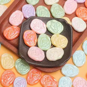 5 шт. 21*27 мм акриловые геометрические цветы тюльпана ручной работы свободные разделительные бусины для самостоятельного изготовления браслета, ожерелья, ювелирных изделий