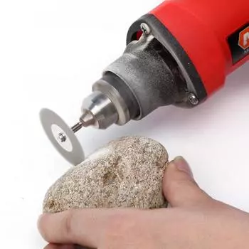 5 шт. 22 мм наждачные алмазные режущие лезвия, сверло + 1 оправка для набора Dremel