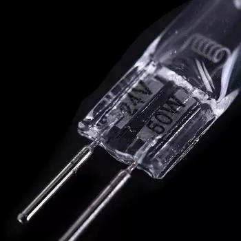 5 шт. 24 В G5.3 35 Вт/50 Вт цоколь галогенных лампочек накаливания 35W