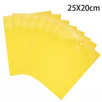 5 шт. 25*20 см желтый липкий клей бумага ловец насекомых убийца тли оса