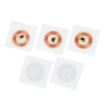 5 шт. 25 мм 125 кГц Rfid-метки Tk4100 записываемые наклейки бесконтактные карты перезаписываемая самоклеящаяся этикетка для Rfid-копировального аппарата удостоверение личности