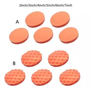 5 шт. 2 /3 /4 /5 /6 /7 губчатые полировальные круги для полировки автомобиля полировальные круги для полировки воском