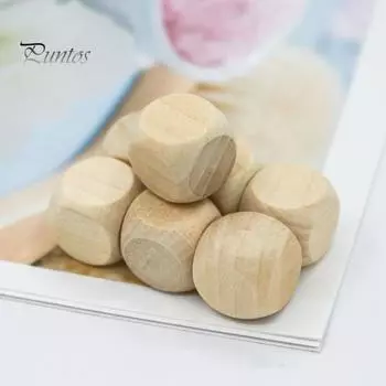 5 шт. 2/3/4/5/6/7 см деревянные игральные кости с закругленными углами шестигранные гигантские игральные кости своими руками расписанные вручную игровые кости прочный блок куб игровой ночной реквизит 2cm