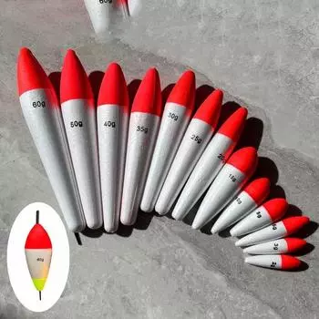 5 шт. 2 г-60 г пенопластовый поплавок для рыбалки поплавок для рыбалки плавающий буй с соленой водой 5pcs-3g