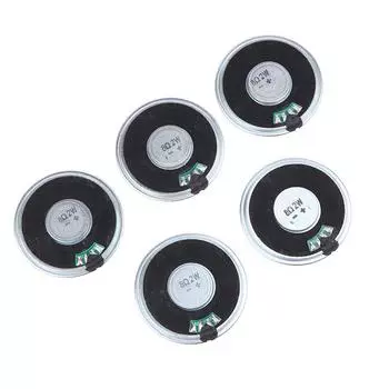 5 шт. 2 Вт 8R динамик Мини ультратонкий рупорный динамик диаметр 40 мм 4 см, 2 Вт 8 Ом громкоговоритель для Arduino