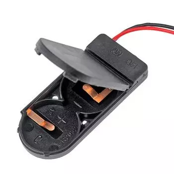 5 шт., 2x CR2032, кнопка, держатель для батарейки типа «таблетка», чехол для хранения, провод 6 В, провод