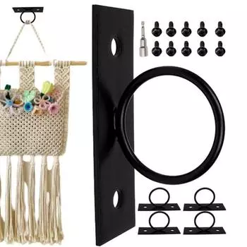 5 шт. 304 нержавеющая сталь настенный потолочный крючок многофункциональный держатель для веревки перила 5 Pcs