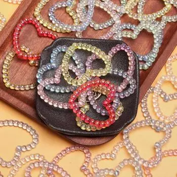 5 шт. 39,6*36,8 мм модные акриловые бусины в форме сердца любви для браслета, ожерелья, сережек, изготовления ювелирных изделий своими руками, аксессуары белый