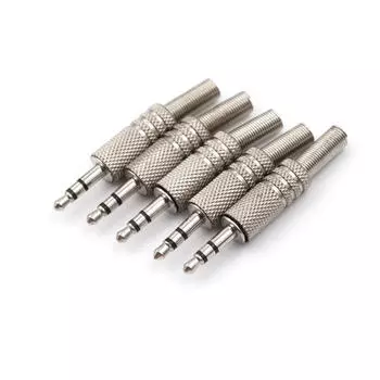 5 шт. 3,5 мм 3 наушников, аудиоразъем, разъем для сварки