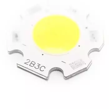 5 шт. 3 Вт светодиодные чипы Cob светодиодная лента бар лампочка лампа прожектор Dc9-10(В)