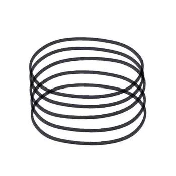 5 шт. 41-190 мм резиновый ремень для кассетного магнитофона шириной 2 мм, общий ремень для рекордеров и DVD-приводов 10