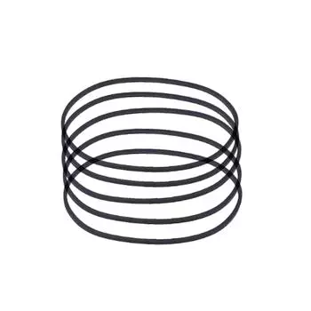 5 шт. 50-140 мм резиновый ремень для кассетного магнитофона шириной 1,0 мм, общий ремень для рекордеров и DVD-приводов 4