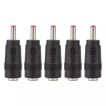 5 шт. 5,5 x 2,1 гнездо на 3,5 x 1,35 мм штекер DC адаптер разъем маршрутизатор преобразователь питания