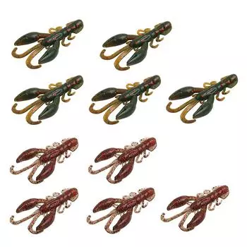 5 шт. 5 см приманка для ловли лобстера с рыбным запахом, мягкая силиконовая приманка, рыболовные принадлежности 3#