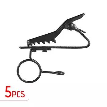 5 шт., 6/10 мм, зажим для галстука для микрофона с лацканами для выступлений на сцене 6mm