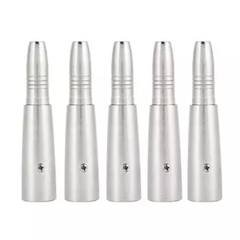 5 шт. 6,5 мм/0,26 дюйма 3-контактный разъем XLR-штекер