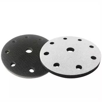 5 шт., 6 дюймов, 9 отверстий, пневматическая сухая шлифовальная машина, полировальный диск, мягкая подушка, подушка, машина для наждачной бумаги, мягкая подушка 5pcs
