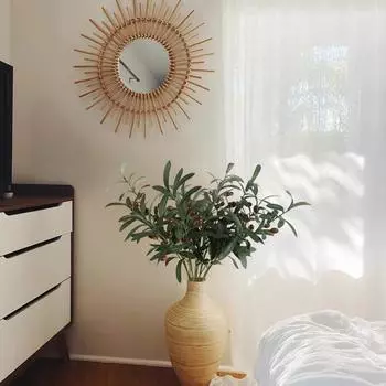 5 шт. 72 см искусственная зеленая ветка оливы с фруктами подходит для семейной свадебной цветочной композиции украшения интерьера офиса зелёный