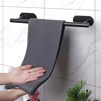 5 шт/7 шт настенный держатель для туалетной бумаги клей черный серебристый кухонная подставка для рулонов бумаги подвесная стойка для салфеток набор для ванной комнаты
