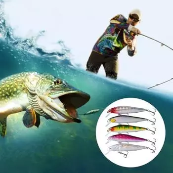 5 шт. 9 см/10 г приманка для ловли гольяна с длинным язычком тройной крючок реалистичная бионическая искусственная приманка для пресноводной соленой форели окуня судака серый