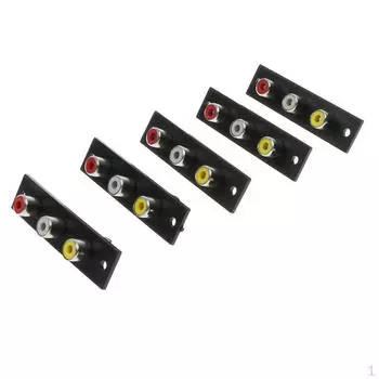 5 шт. Адаптер «мама» на 3-RCA, аудио-видео 50 В