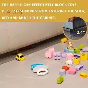 5 шт. акриловые бамперы для дивана с прочной клейкой лентой, прозрачные бамперы под кроватью, предотвращающие попадание вещей под мебель на твердую поверхность S