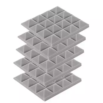 5 шт. акустическая пена, поглощающая губка для студии KTV, звукоизоляционная