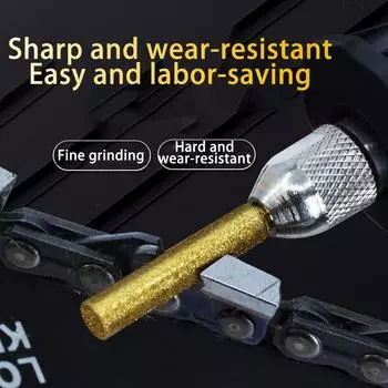 5 шт. алмазного покрытия цилиндрических фрез 4/4,8/5,5 мм заточной камень для цепной пилы заточка цепной пилы резьба шлифовальные инструменты