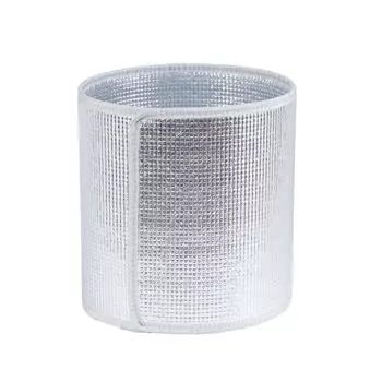 5 шт. Алюминиевая фольгированная пленка Чехол для утепления цветочного горшка Двусторонний держатель для цветочного горшка Балкон 16cm