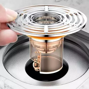 5 шт., анти-запах, слив для пола, внутренний стержень для ванной комнаты, канализация, анти-запах, уплотнительная крышка для артефактов 1 piece/pack оранжевый