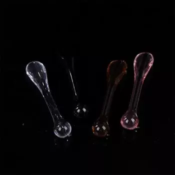 5 шт. Аппликатор для крема для глаз, ложка-ролик, прозрачная массажная палочка, косметические шпатели, маска для лица от морщин, уход за кожей, пластиковая ложка розовый