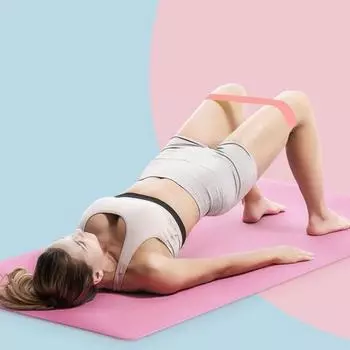 5 шт., эспандер для йоги, 5/10/20/30/40 фунтов, петля для упражнений, силовая тренировка, натяжная лента для кроссфита для мужчин и женщин, эластичная лента для растяжки тела разноцветный