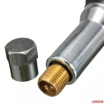 5 шт. автомобильных хромированных медных бескамерных шин TR414 из резины, пылезащитный колпачок для вентилей шин TPMS, подходит для стандартного отверстия обода 11 мм CHINA