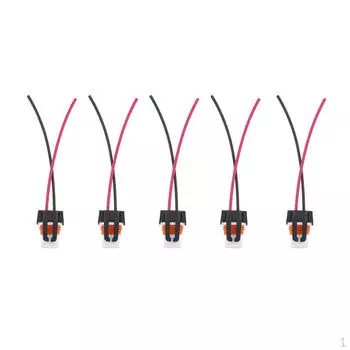 5 шт. Автомобильный 9005 штекерный разъем для фары DRL Лампочка