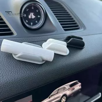 5 шт. автомобильный держатель для бальзама для губ силиконовый держатель для помады для автомобиля органайзер для помады автомобильная стойка для хранения бальзама для губ серый