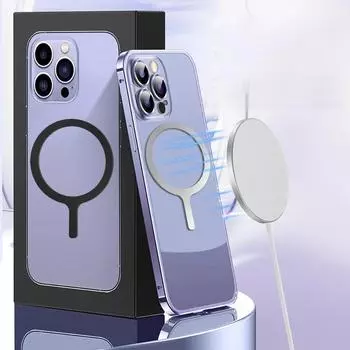 5 шт. автомобильный держатель для телефона магнитная металлическая пластина кольцо наклейка для беспроводной зарядки Magsafe для IPhone 14 15 Xiaomi аксессуары для телефонов