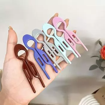 5 шт. аксессуаров для волос универсальные многофункциональные ежедневные шпильки ретро пластиковые палочки для пучка в форме рыбы