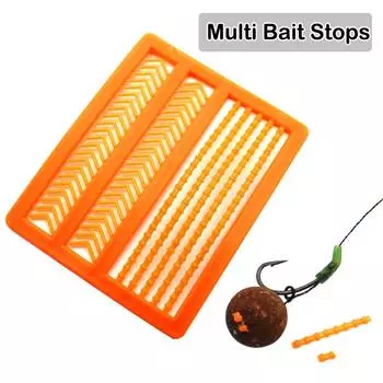 5 шт. Аксессуары для ловли карпа Шевронные стопоры для бойлов Boillies Bait Dumbell Stops Carp Bait Holder Для ловли карпа Hair Rig Tackle
