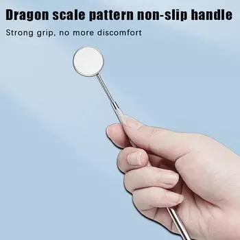 5 шт., аксессуары для стоматологического зеркала для полости рта, зеркала для полости рта из нержавеющей стали, стоматологические инструменты для отбеливания, чистки, лабораторные инструменты для стоматологии 5Pcs