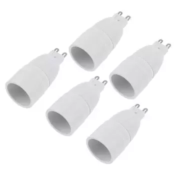 5 шт. B22 на E26 E27 адаптер переходника для цоколя B22 цоколь лампы на винт Эдисона E26 E27 держатель лампы конвертер адаптер смены